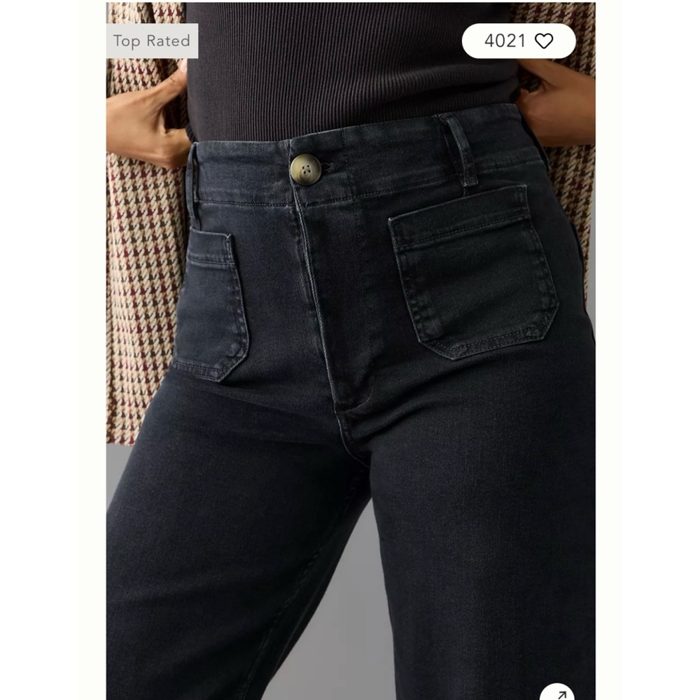 Maeve The Colette High-Rise Crop Wide-Leg Jeans - Picture 5 of 12